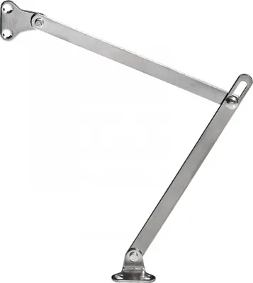 Produktbild von Hettich Klappenhalter ohne Arretierung 250 mm, Öffnungswinkel 90°, 2 Stück