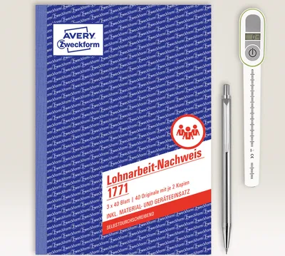 Obrázek produktu pro Avery 1771, Růžová, Bílá, Žlutá, A5, 148 mm, 210 mm, 120 listy