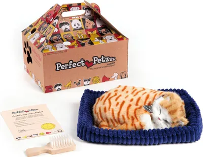 Produktbild von Soft Orange Katze Plüschkatze mit Geräusch und Bewegung