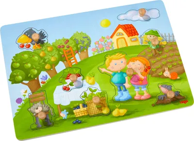 Produktbild von HABA Haba Greifpuzzle Obstgarten