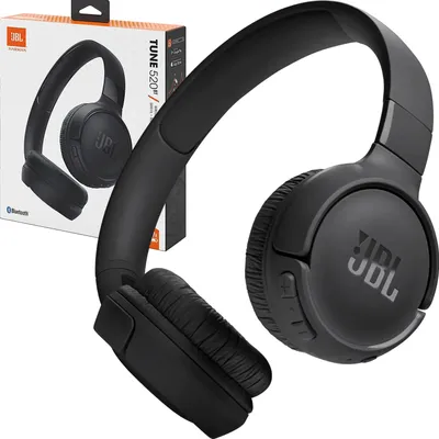Obrázok produktu pre JBL Tune 520 BT, Bezdrôtový, Hovor / hudba, 20 - 20000 Hz, 178 g, Slúchadlá s mikrofónom, Čierna