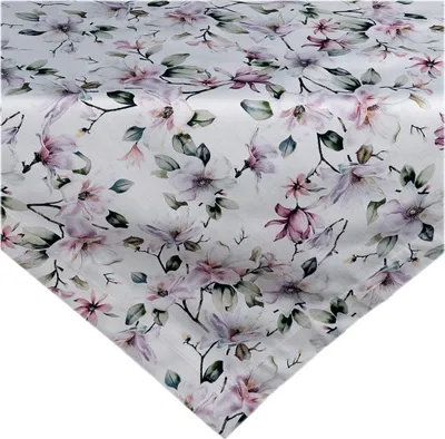 Produktbild von Tischdecke Tischläufer Druck Magnolie Frühling 85 x 85 cm