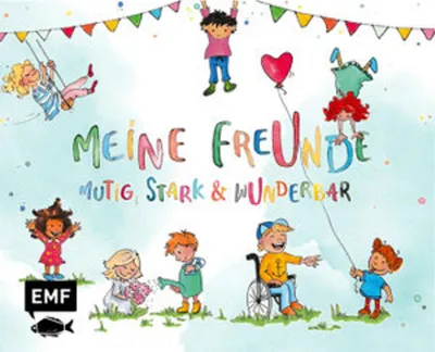 Obrázek produktu pro Meine Freunde: Mutig, stark & wunderbar - Ein Eintragalbum für ALLE zum Thema Vielfalt