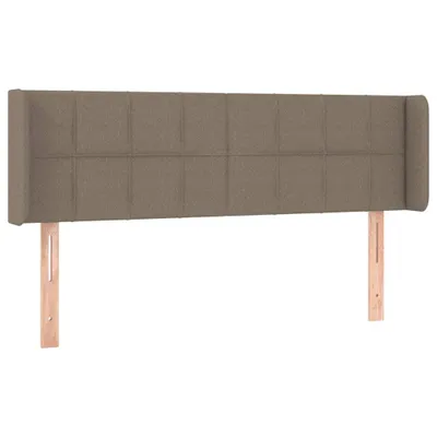 Produktbild von "SALE 2026" Kopfteil mit Ohren Taupe 147x16x78/88 cm Stoff - Kopfteile DE7247827