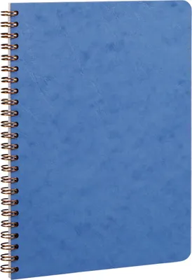 Produktbild von Clairefontaine 5x Spiralbuch Age Bag A5 liniert 50 Blatt - Blau 785364C