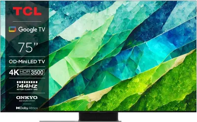 Produktbild von Smart TV TCL 75C855 4K Ultra HD LED HDR AMD FreeSync 75"