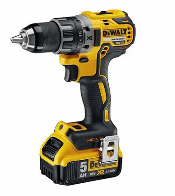 DEWALT Akkuschrauber 18V DCD791P270 70/27Nm 2x5,0Ah BL