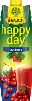 Immagine prodotto di Rauch Happy Day succo di frutta al mirtillo rosso con preziosa vitamina C 1000ml