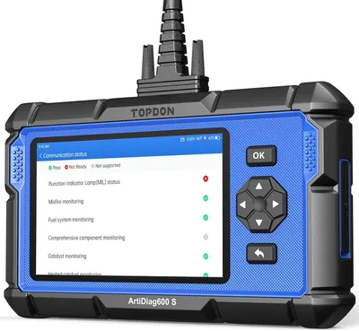 Obrázek produktu pro OBD2 skener – Nástroj pro autodiagnostiku – Čtečka kódů – Skener chybových kódů – Diagnostický nástroj – 8 funkcí resetování