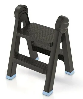 PROSPERPLAST Klapptritt Titan Ladder Hellblau EN-14183