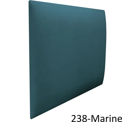 Produktbild von Polsterpaneel Wandkissen Wandpolster Bettkopfteil Wandpaneel Schlafzimmer | 60 x 30 cm | Marine