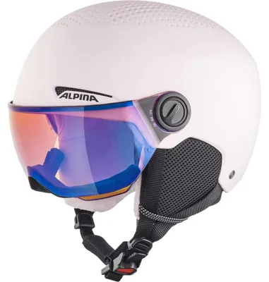 Produktbild von Skihelm Kinderskihelm Kinderhelm - Mit Visier - Rosa matt - 51-55 cm