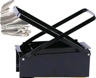 Obrázek produktu pro Briketovač, železný materiál, cca 33*15*13 cm, čistá hmotnost 2,67 kg, kompaktní design, ekologická výroba paliva