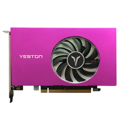 Obrázek produktu pro Grafická karta Yeston RX550-2G 4HD pro 4 obrazovky, podporuje rozdělení obrazovky, 10bitová barevná hloubka, HDR 2G/128bit/GDDR5 paměť, 4 výstupní porty HD