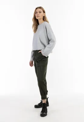 Produktbild von SAPORTA damen sweatshirt - hellgrau melange, S
