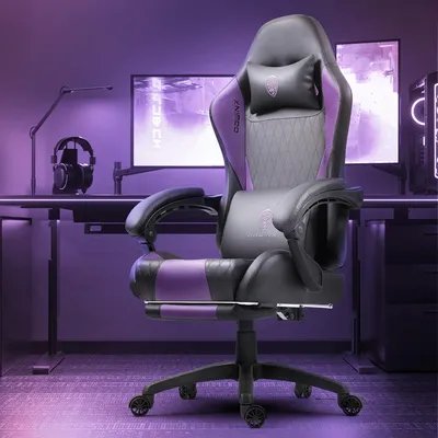 Obrázek produktu pro Kancelářská židle - Ergonomická kancelářská židle - Kancelářská židle - Židle pro počítač - Herní židle - Sedák s pružinovou výplní