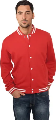 Immagine prodotto di Urban Classics College Sweatjacket, Farbe:red, Größe:XXL