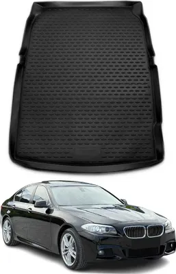 Obrázok produktu pre Rohož do kufra pre BMW radu 5 F10 2010-2017 gumová TPE čierna