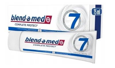 Obrázek produktu pro Blend-a-med, Pasta do zębów Complete Protect 7 Crystal White, 75 ml