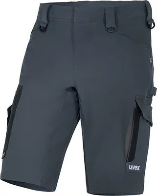 Produktbild von Uvex 8878807, Shorts, Mann, Anthrazit, 4 Taschen, Elasthan, Polyester, 4-Wege-Stretch