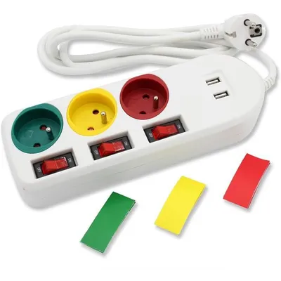 Image de FISHTEC Prise multiple 3 p