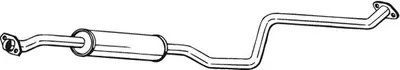 Produktbild von Bosal Mittelschalldämpfer  284-141