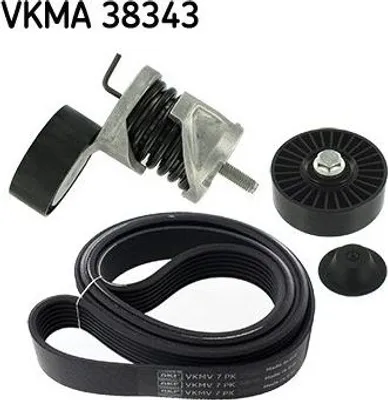 Produktbild von SKF VKMA 38343 Keilrippenriemensatz für BMW 3 Touring (E91)