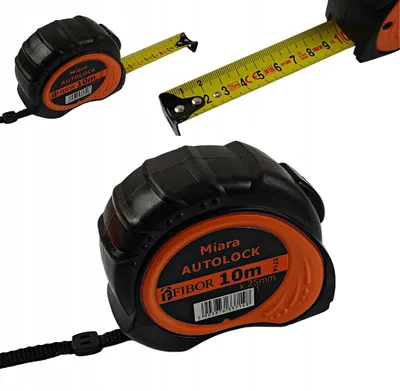 Produktbild von Fibor Maßband Einziehautomatik AUTOLOCK 10 m