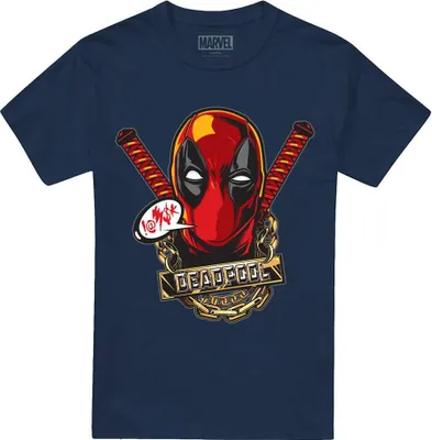 Obrázek produktu pro Deadpool - pánské tričko TV14920 (XXL) (Námořnická modrá)