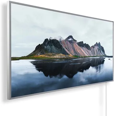 Image de Radiateur infrarouge Panorama 1200 W « Montagne et lac » avec thermostat