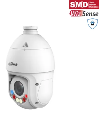 Image de Caméra PTZ réseau Dahua CCTV 4MP 25 Starlight IR, lumière blanche, DH-SD4E425GB-HNR-A-PV1