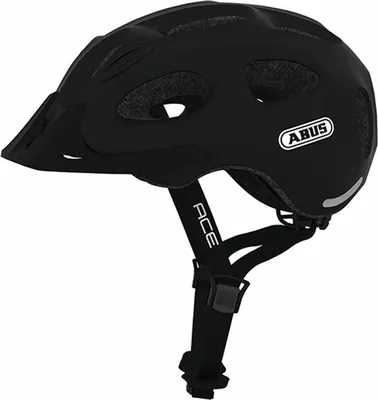 Immagine prodotto di ABUS Youn-I ACE city helmet - con luce posteriore a LED integrata - casco da bici per uso quotidiano - per uomo e donna - nero opaco, taglia L (56-61 cm)