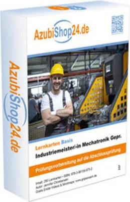 Obrázok produktu pre Lernkarten Industriemeister Mechatronik Gepr. Prüfungswissen