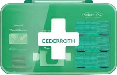 Obrázek produktu pro Cederroth Wound Care, Domácí lékárnička, Zelená, Plast, 310 mm, 200 mm, 160 mm