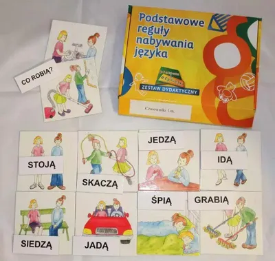Obrázok produktu pre Výučbová sada. Slovesá v množnom čísle