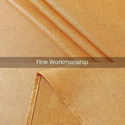 Immagine prodotto di Tovaglia impermeabile - rettangolare - 140 x 240 cm - bianca - effetto lino - tovaglia - antimacchia