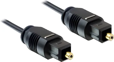 Produktbild von DeLOCK 1m Toslink Standard, TOSLINK, TOSLINK, Gold