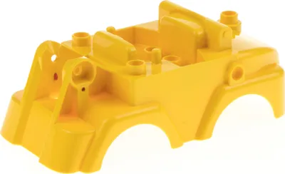 Produktbild von 1x Lego Duplo Fahrzeug Aufsatz gelb Bulldozer Auto Sitz 10933 6299067 67321