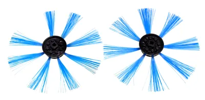 Image de Hoogo RO201011 Set de brosses (4 pièces) pour le robot aspirateur R2 Mytek