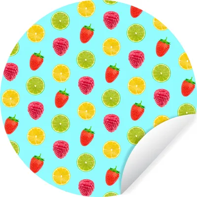 Produktbild von MuchoWow® - Tapetenkreis - Wandbild rund - Schlafzimmerdekoration - Wanddeko - runde Tapete - Kunst für zu Hause