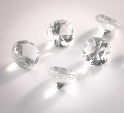 Produktbild von Oblique Unique Deko Diamanten Dekosteine Tischdeko Dekoration 20mm - transparent