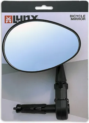 Produktbild von Lynx fahrradspiegel 115 mm linke Lenkerhalterung schwarz