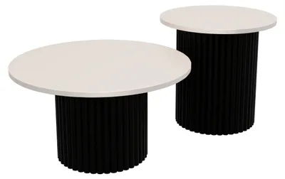 Produktbild von Couchtisch LOMELO 2in1 Schwarz/Cashmere