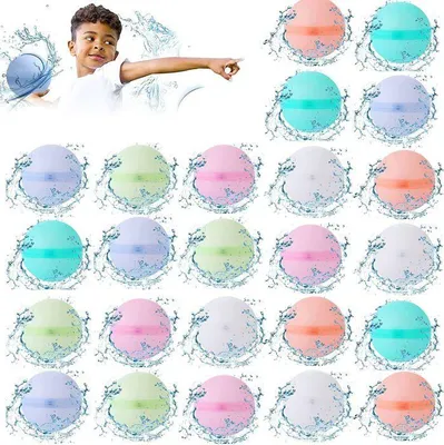 Produktbild von Sunshine Smile Wasserbomben – 24 wiederverwendbare Wasserbomben