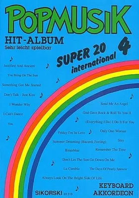Produktbild von Popmusik Hit-Album Super 20:International 4