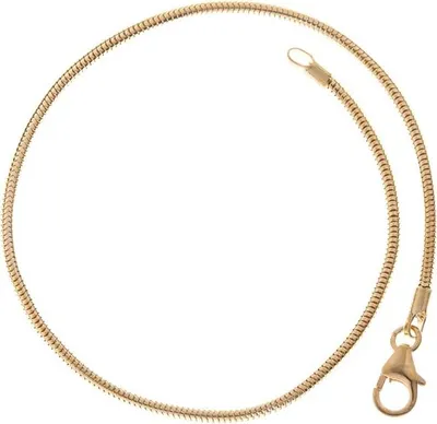 Produktbild von SILBERKETTEN STORE Schlangenketten Armband 1,4mm - 333 Gold, Länge wählbar von 17-22cm - 17cm