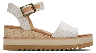 Productafbeelding van TOMS dameszeilsandalen met wigvormige zool – stijlvolle comfortsandalen met OrthoLite binnenvoering