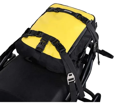 Productafbeelding van Motortas, zijkoffer, zadeltas, achtertas, 10L, 20L, 30L, geel - 10 liter