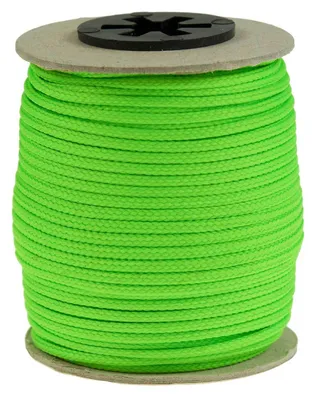 Produktbild von 50 Meter Polyesterschnur Flechtschnur 2mm, 8-fach geflochten, Kumihimo Flechten
