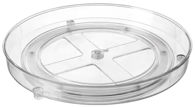 Zdjęcie produktu dla Obracający się organizer do pojemników - organizer do przechowywania - 27 cm - plastik
